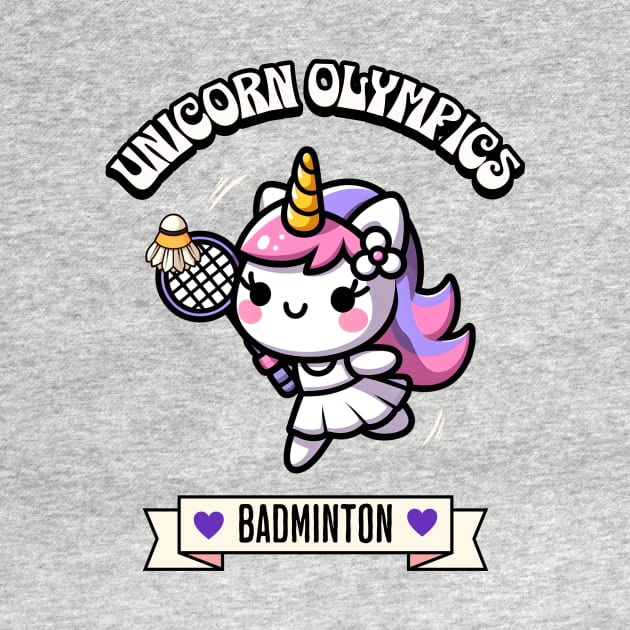 Badminton Unicorn Olympics 🦄 - Smash It! by Pink & Pretty